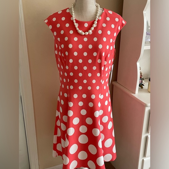 London Times Dresses & Skirts - London Times Polka Dot Dress